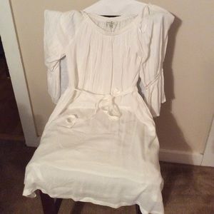 White off the shoulder